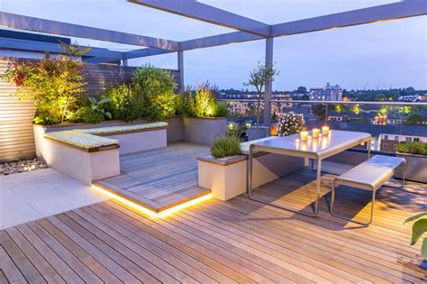 The necessary steps to build a roof terrace